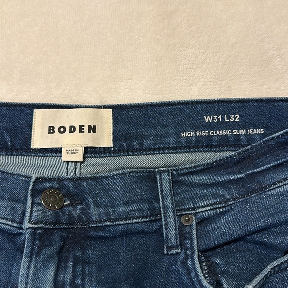Boden High-Rise Classic Slim Jeans - Picture 8 of 8